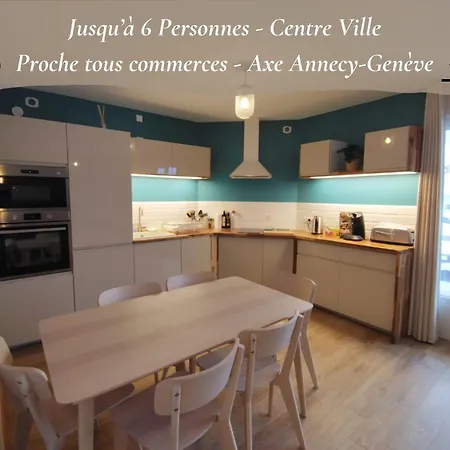 L'Ecrin Connecte-Axe Annecy-Geneve-Wifi-Confort Cruseilles Extérieur photo